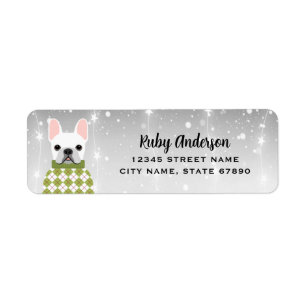 French Bulldog Return Address Labels