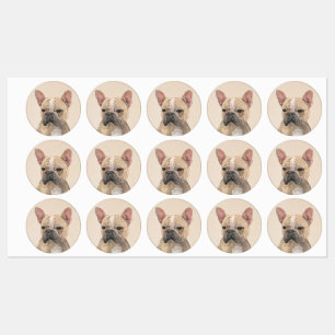 French Bulldog (Sable) Painting - Cute Original Do