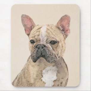 French Bulldog (Sable) Painting - Cute Original Do Mouse Pad