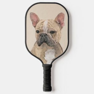French Bulldog (Sable) Painting - Cute Original Do Pickleball Paddle