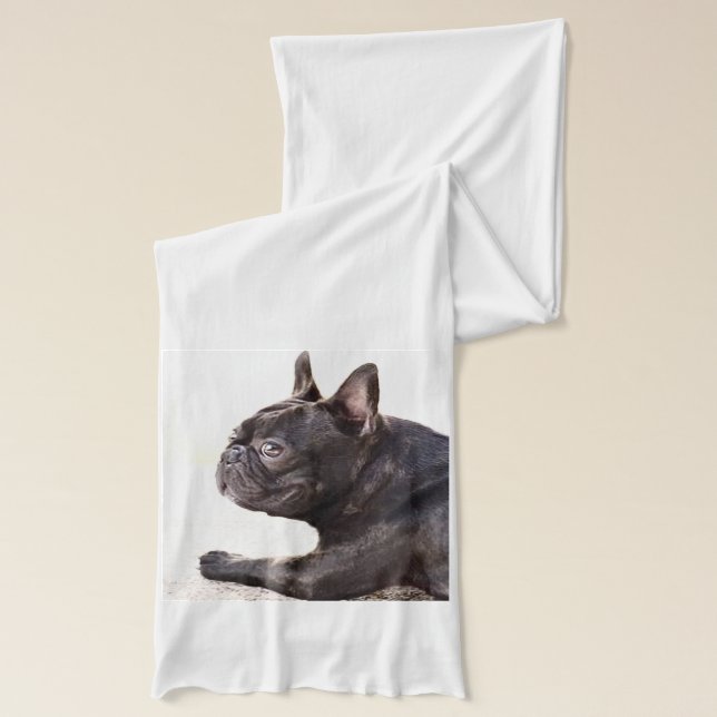 French bulldog scarf (Left)
