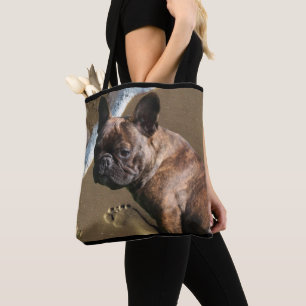 French bulldog shoulder bag