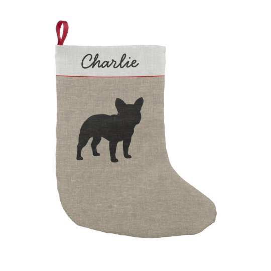 French Bulldog Silhouette | Frenchie Dog Holiday Small Christmas ...