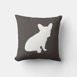 French Bulldog Silhouette Party Cushion