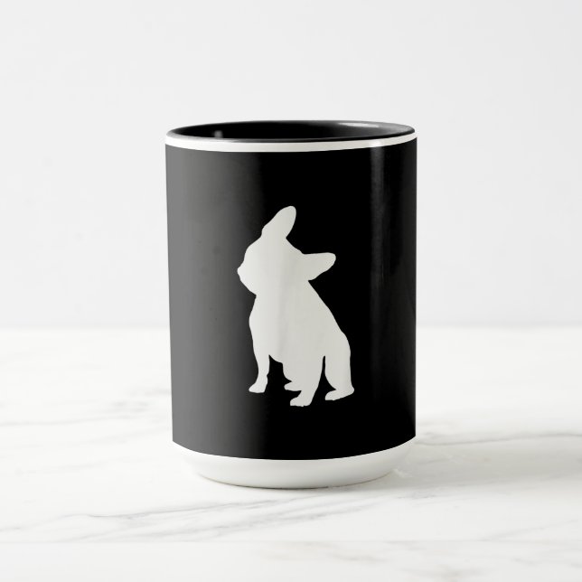 french bulldog simple | frenchie cute gift mug (Center)