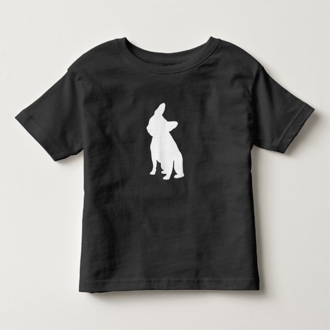 french bulldog simple | frenchie cute gift toddler T-Shirt (Front)