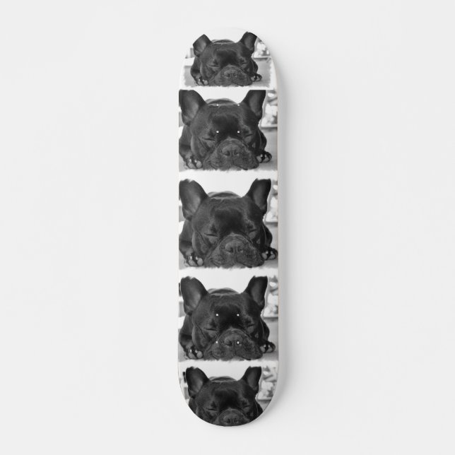 French Bulldog Skateboard (Front)