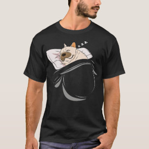 French Bulldog Sleeping Animal Nap Napping Slumber T-Shirt