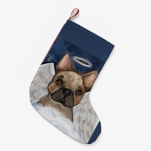FRENCH BULLDOG SMALL CHRISTMAS STOCKING