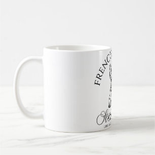 French Bulldog Social Club Logo Coffee Mug