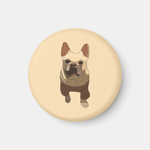 French Bulldog, Soft Peach Magnet