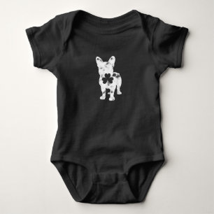 french bulldog st patricks day gift baby bodysuit