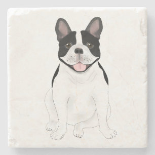 French Bulldog Stone Coaster