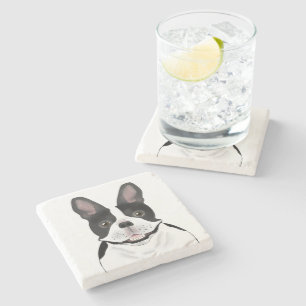 French Bulldog Stone Coaster