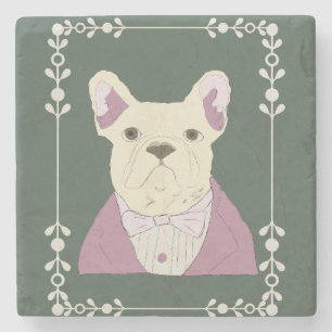 French Bulldog Stone Coaster