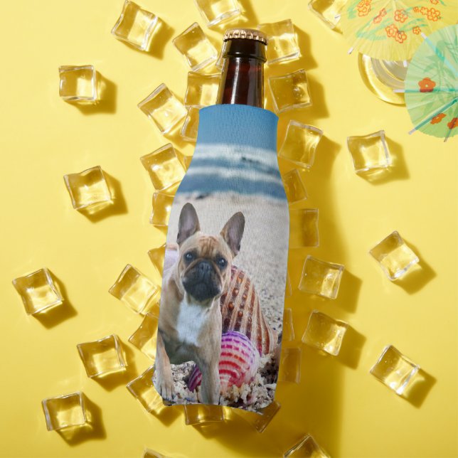 French Bulldog Summer French Bulldog Bottle Cooler (In Situ Summer)