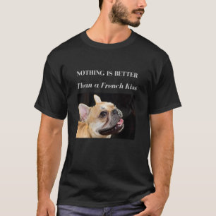 French Bulldog T-shirt French Kiss