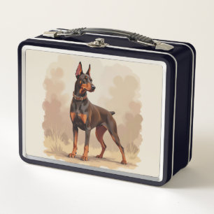 French Bulldog Tan Fawn-Colored Cute Frenchie Dog Metal Lunch Box