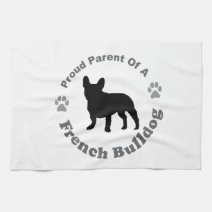 French Bulldog Tea Towel