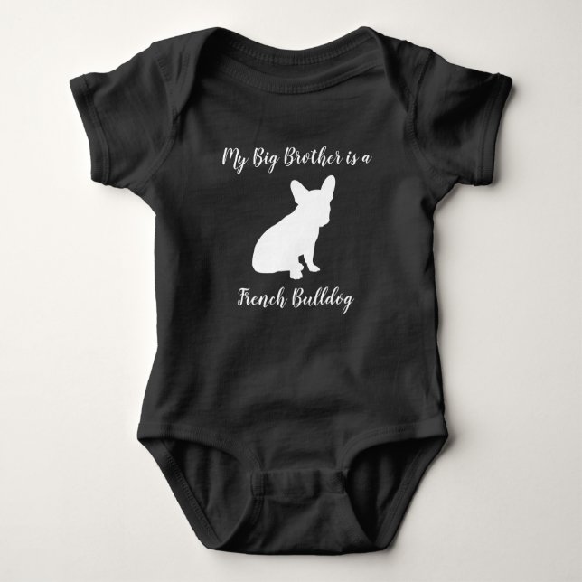 French Bulldog Theme Party - Baby Shower Neutral Baby Bodysuit (Front)