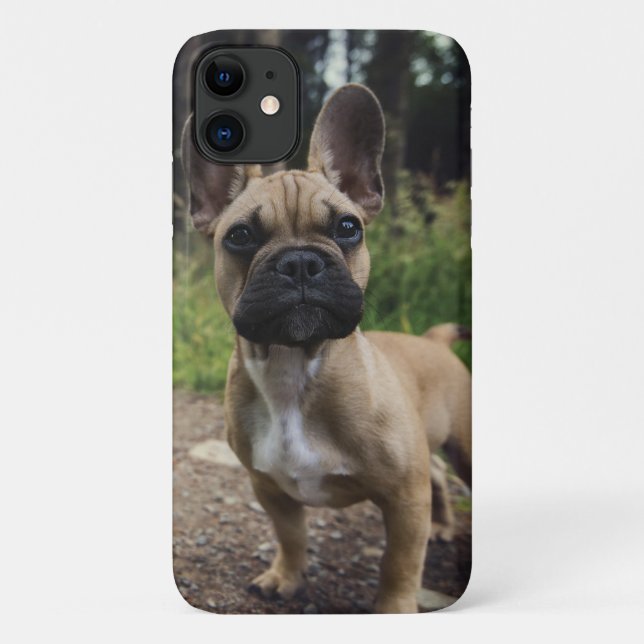 French Bulldog Throw Pillow Case-Mate iPhone Case (Back)