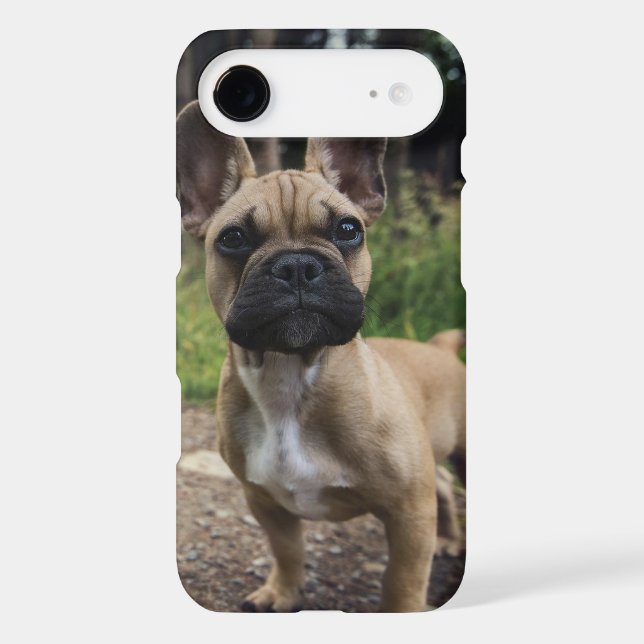French Bulldog Throw Pillow Case-Mate iPhone Case (Back)