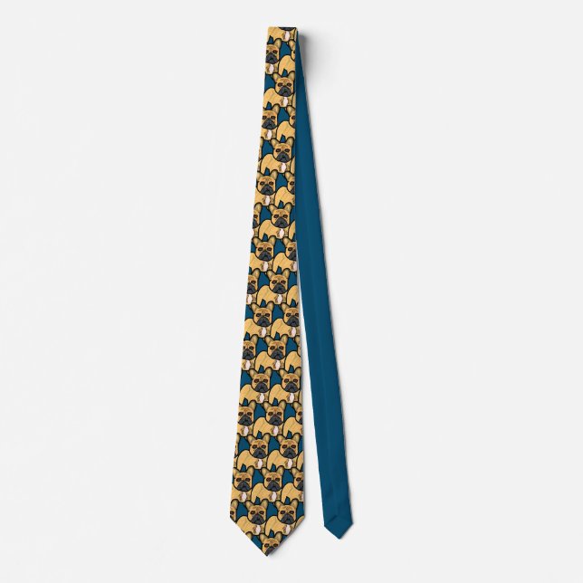 French Bulldog Tie (Front)