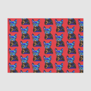 French Bulldog Tissue Paper
