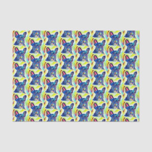French Bulldog Tissue Paper