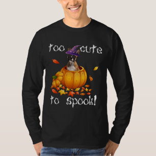French Bulldog Too Cute To Spook Halloween Dog Sti T-Shirt