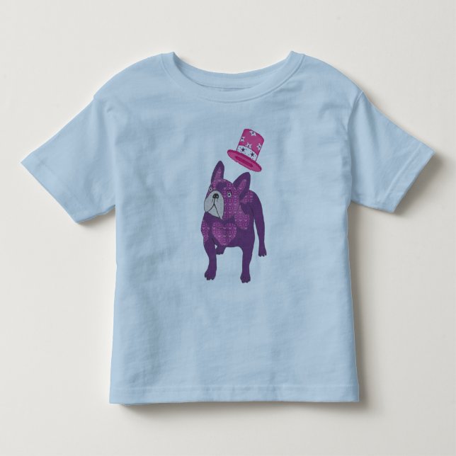 French Bulldog Top Hat French Bulldog (Front)