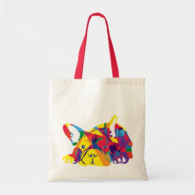 French Bulldog Tote Bag (Front)
