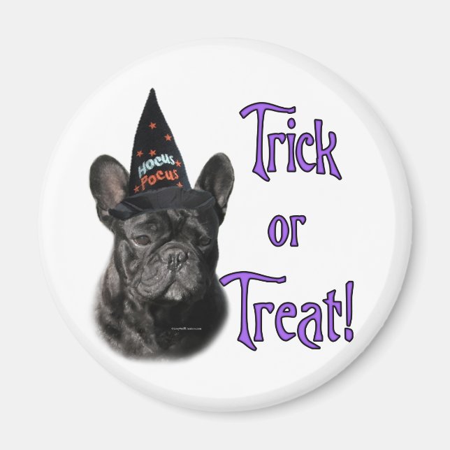 French Bulldog Trick Magnet (Front)
