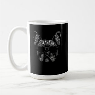 French Bulldog Typography Coffee Mug