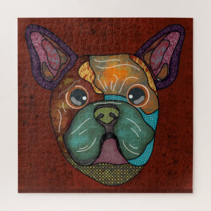 French Bulldog ugly face Jigsaw Puzzle
