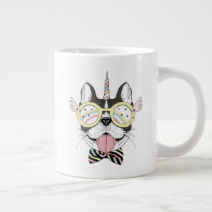 French Bulldog Unicorn Large Coffee Mug