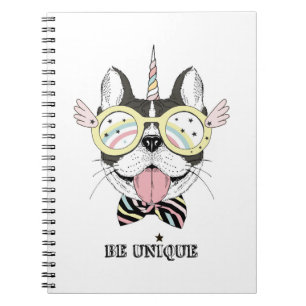French Bulldog Unicorn Notebook