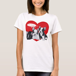 French Bulldog Valentine T-Shirt