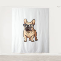 French Bulldog Wearing Glasses