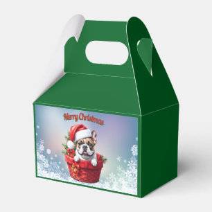 French Bulldog Weihnachtskorb  Christmas  Favour Box