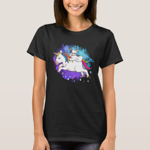 French bulldog who rashes a unicorn dog T-Shirt