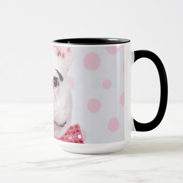 French Bulldog with Bow Tie Mug (Right)