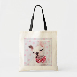 French Bulldog with Bow Tie Tote Bag