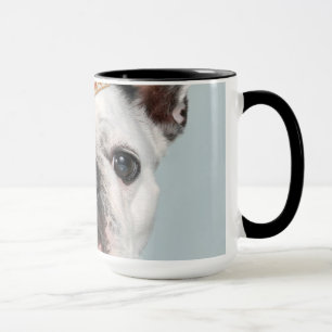 French Bulldog with Crown Mug