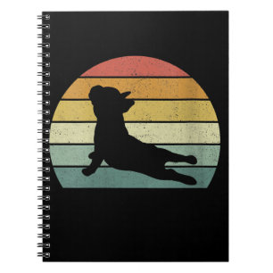 French Bulldog Yoga Funny Gift For Dog Lover Notebook