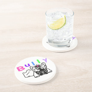 French Bulldoggen beer cover Coaster