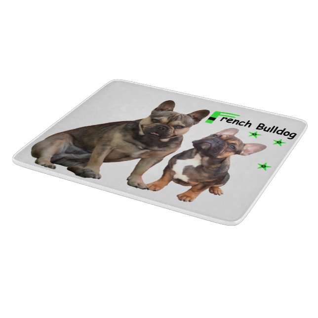French Bulldoggen cutting board (Corner)