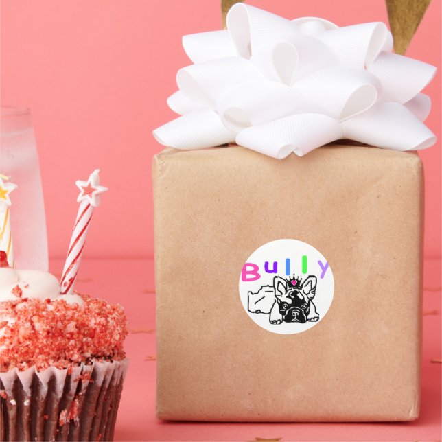 French Bulldoggen sticker (Party)