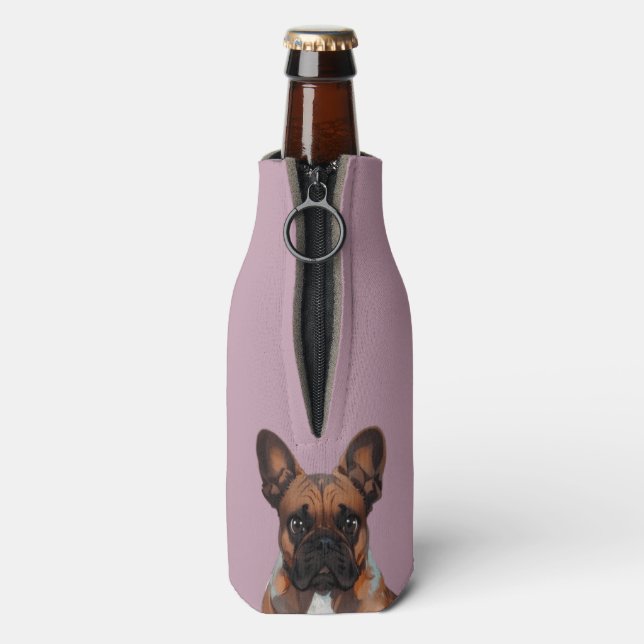 French bulldoggen two friends bottle cooler (Bottle Back)