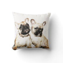 French Bulldogs American Mojo pillow